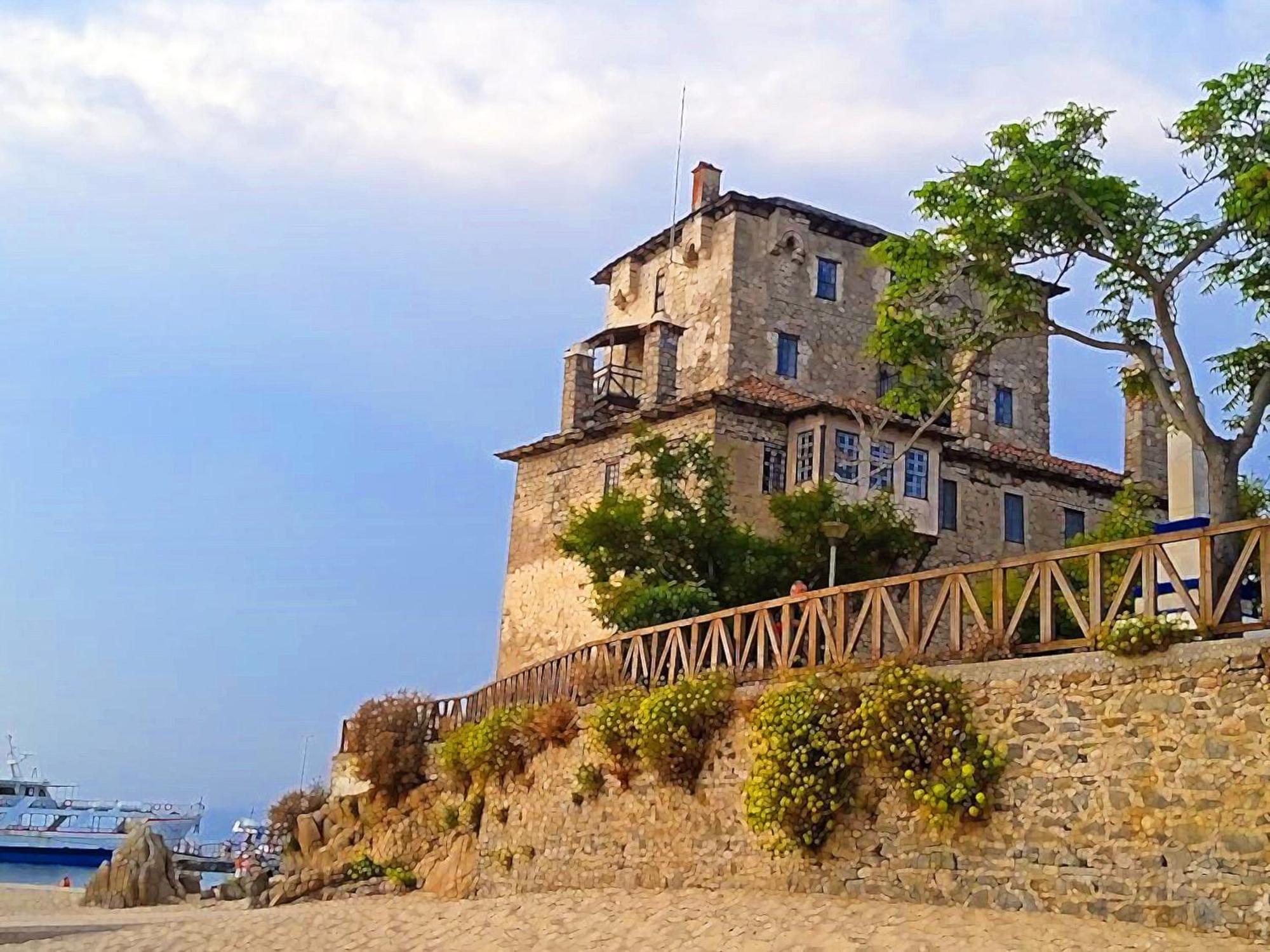 Yulia Guest House Ouranoupoli Bagian luar foto
